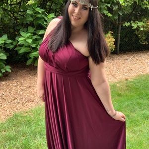 Bridesmaid-Style convertible dress